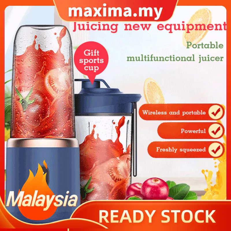 【Malaysia stock】2PC Electric fruit juicer blender juice mixer mini
