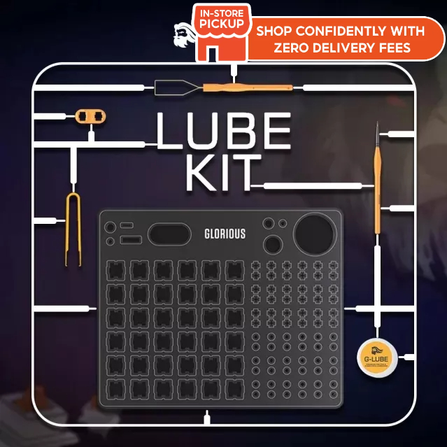 # GLORIOUS Lube Bundle - Complete set of switch lubing tools and accessories #