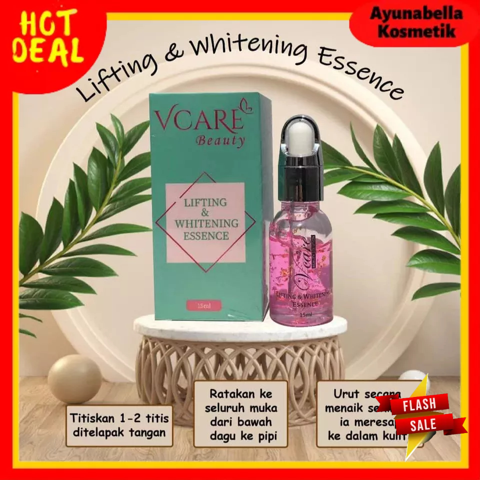 VCARE LIFTING & WHITENING ESSENCE SERUM 15ml ORIGINAL