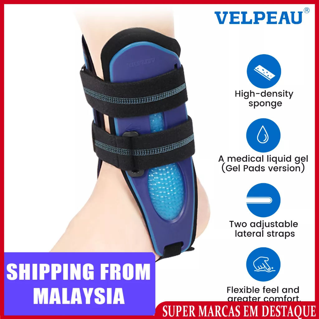 VELPEAU Ankle Support Brace for Men & Women, Ankle Stabilizer, Stirrup ...