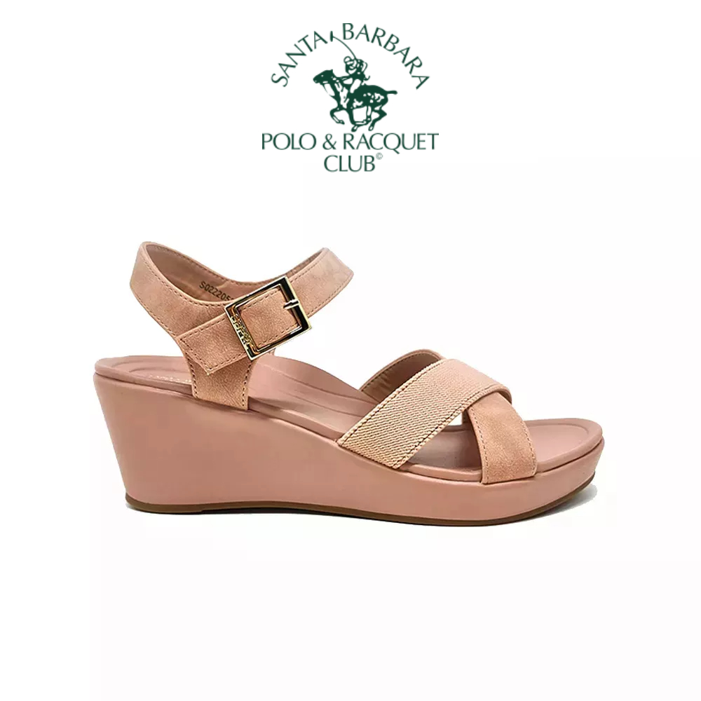 Santa Barbara Ladies Slingback Sandals Wedges S0222053 Kasut Sandal Wedges