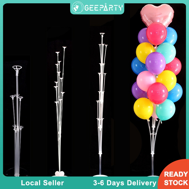 GeeParty Cheap Price Balloon Stand Belon Balloon Holder Tree Accessories for Happy Birthday Party Decorations （71/135/160cm）