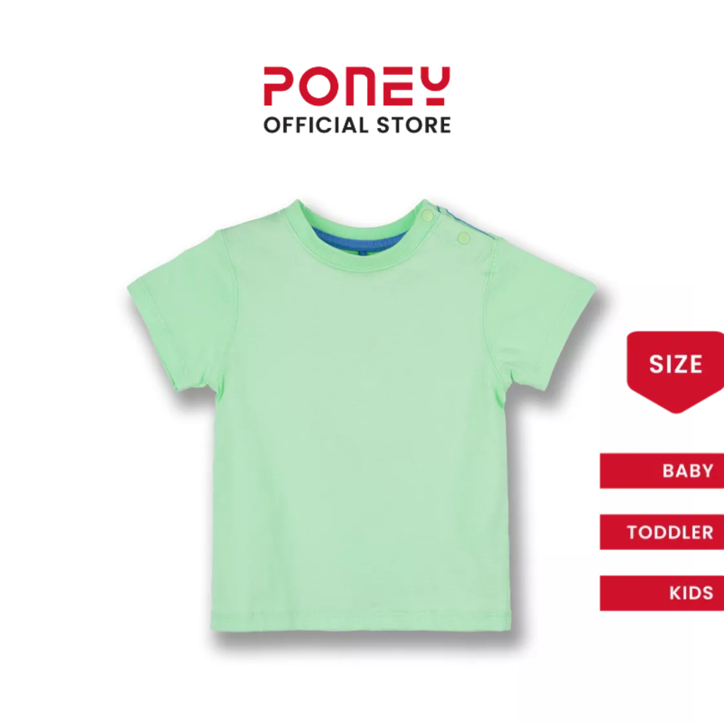 [CLEARANCE] Poney Boys Lime Let's Have Fun! Short Sleeve Tee