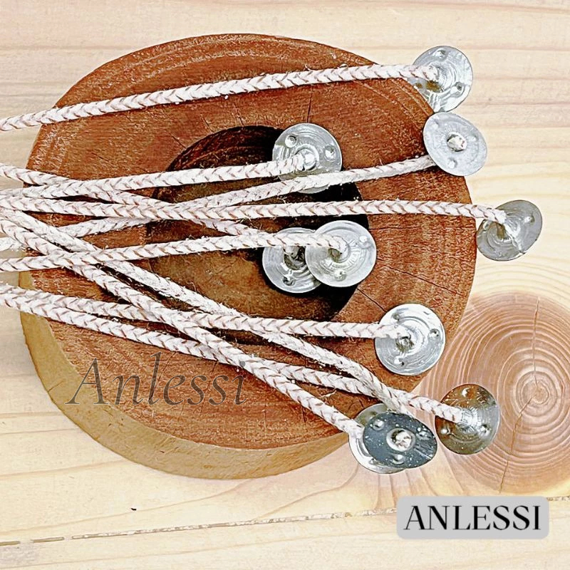 Anlessi_ECO Brown Wick_Candle Making (15cm)(10pcs/ per pack)