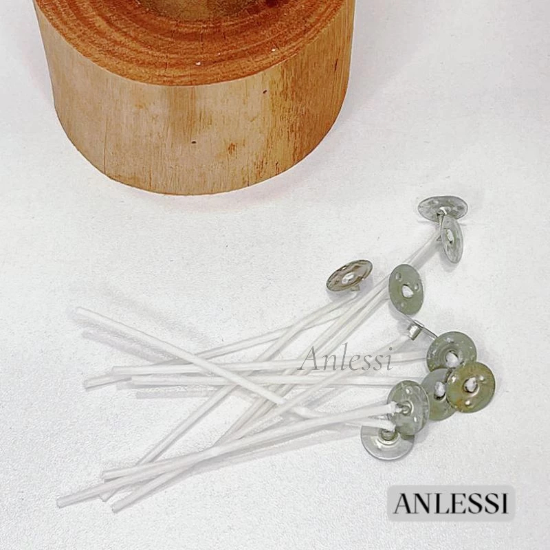 Anlessi_Natural Cotton Wick (8cm) (10pcs/ per pack)