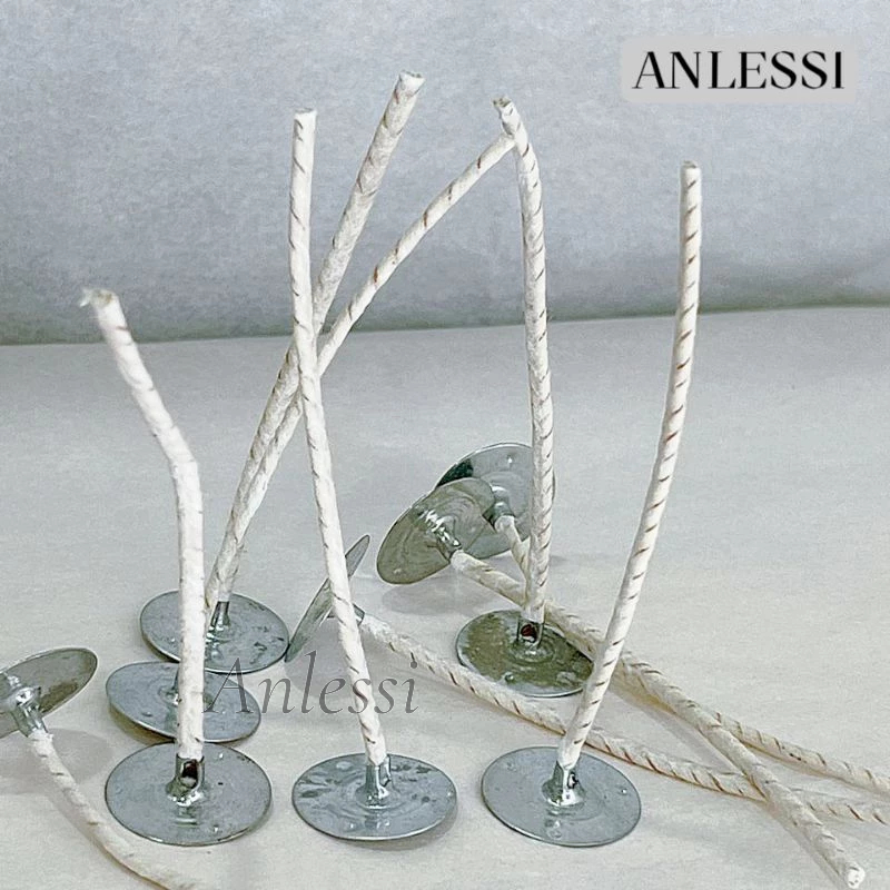 Anlessi_ECO Candle Wick With Metal Sustainer for Candle Making (10 pieces/ per pack)