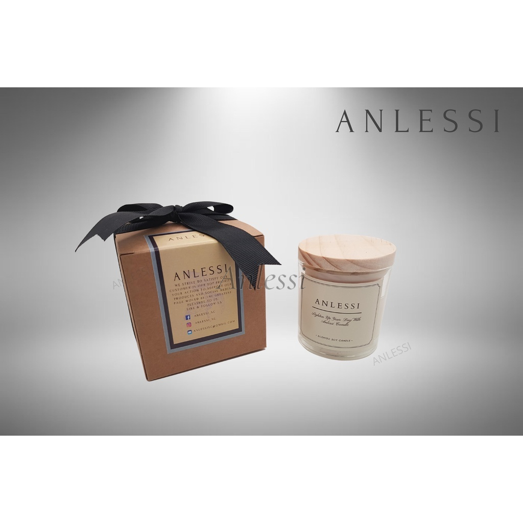 Anlessi_Scented Soy Candle (Cherry Blossom + Vanilla)(65g)
