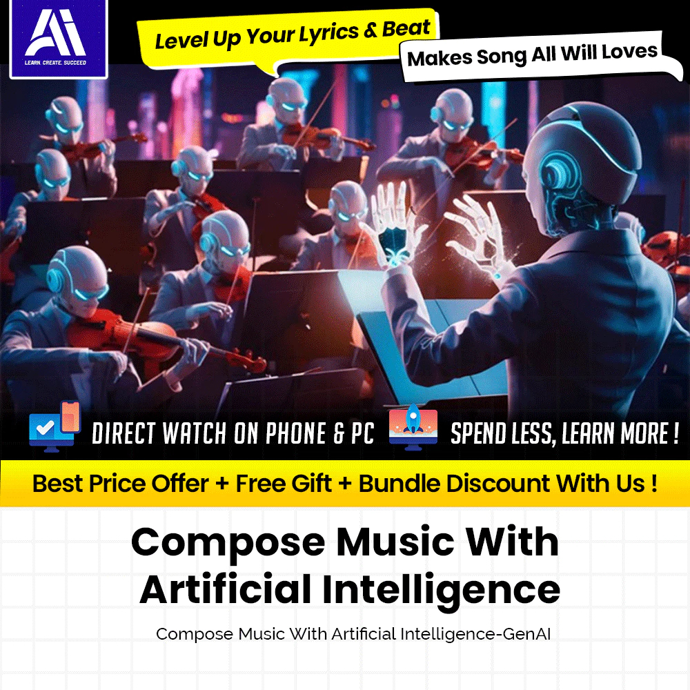 Video Course: Compose Music With Artificial Intelligence | Ai Music | Ai Course