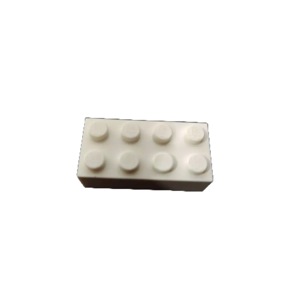 Lego 3001 15589 Parts Basic Brick 2x4 White (One Piece) Home Love 3399