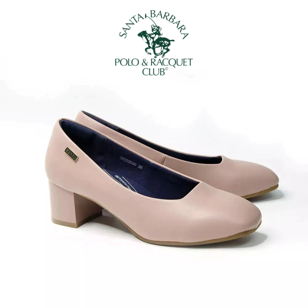 Santa Barbara Ladies Pump Block Heel S0222049 Kasut Tumit Tinggi