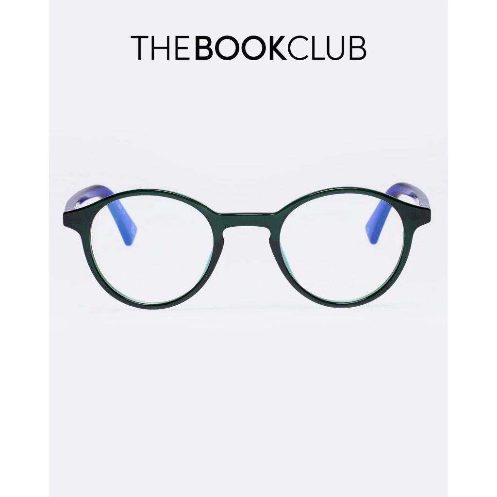 The Book Club "So Rando" Blue Light Reading Glasses - Green