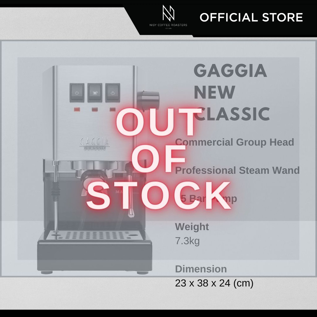 Gaggia Classic Pro Semi-Automatic Espresso Coffee Machine