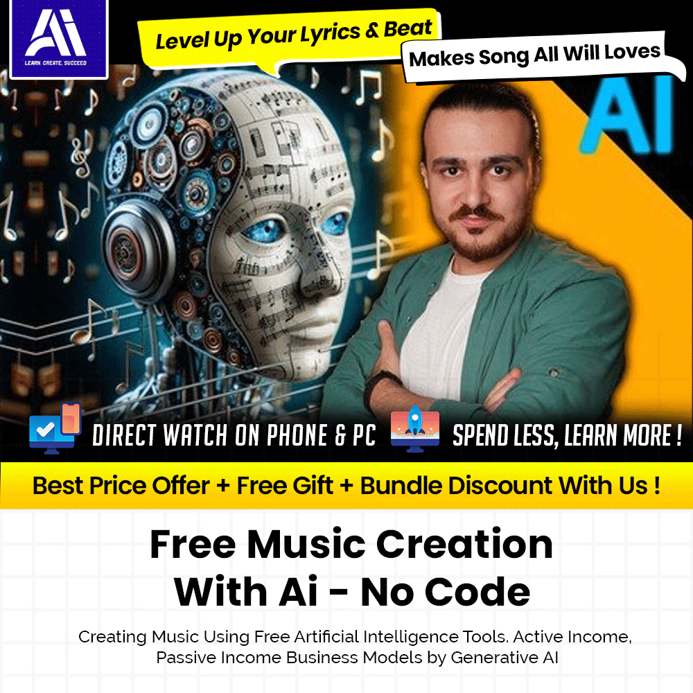 Video Course: Free Music Creation With Ai - No Code | Ai Music | Ai Course