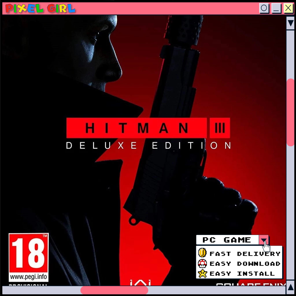 Hitman 3 Deluxe Edition PC Digital Download Offline [PC Game]