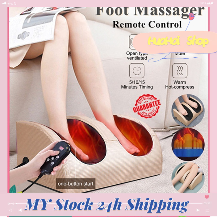 Mafababe Foot Massager Urut Kaki Electric Heating Kneading Relief Thai Leg Pain Relax Compress按摩器 脚底按摩