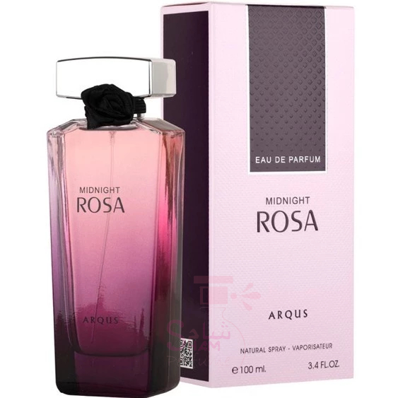 Midnight rosa zahoor arab dubai MIDNIGHT ROSA BY ARQUS Lattafa EAU DE PARFUM NATURAL SPRAY 100ML