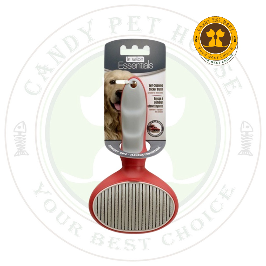 Le Salon Self-Cleaning Slicker Brush Large