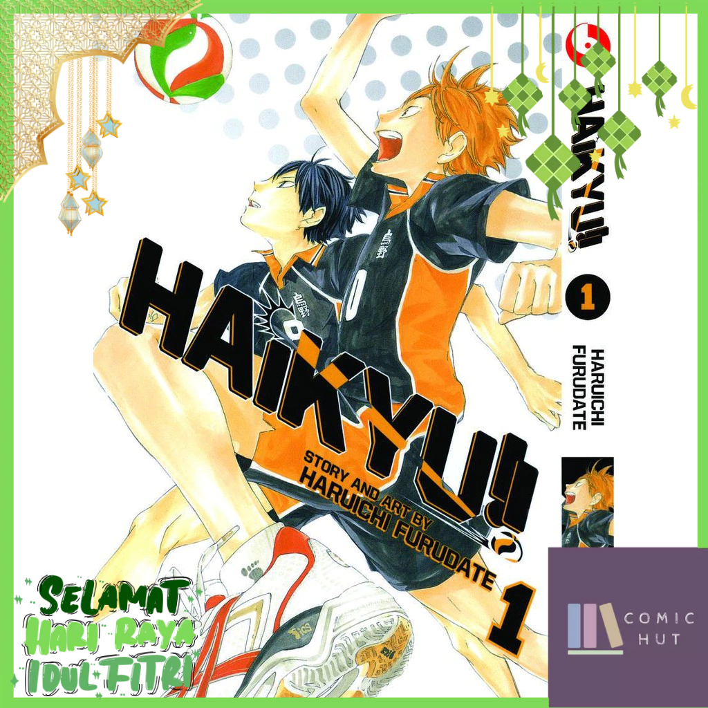 HAIKYU!! (English Comics) Vol. 1-45 END Haikyuu volleyball Physical Book Manga Komik