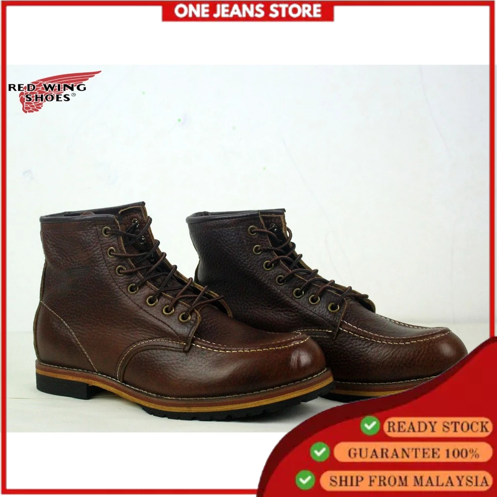 ✅ Shoes_RW 100% Leather Shoe Kasut Kulit Lembu 100% boots work boots Kasut Kerja Kasut Lelaki