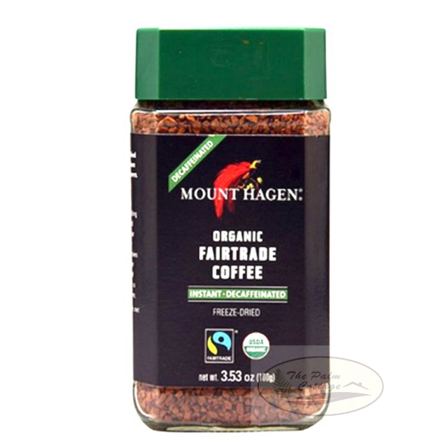Mount Hagen Organic Fair Trade Instant Coffee DECAFFEINATED(无咖啡因 100g