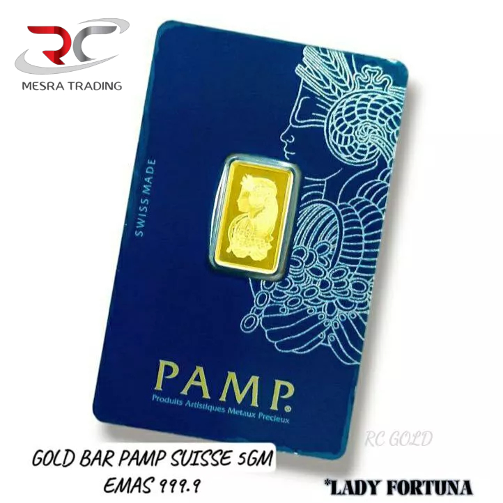 PAMP SUISSE 5GM GOLD BAR 999.9 5G GOLD MINTED BAR 999.9 LADY&hellip;