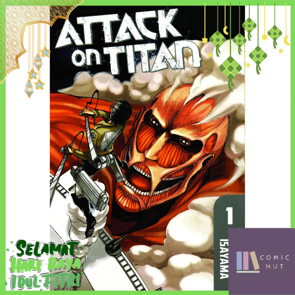 ATTACK ON TITAN (English Comics) Vol. 1-20 Physical Book Manga Komik