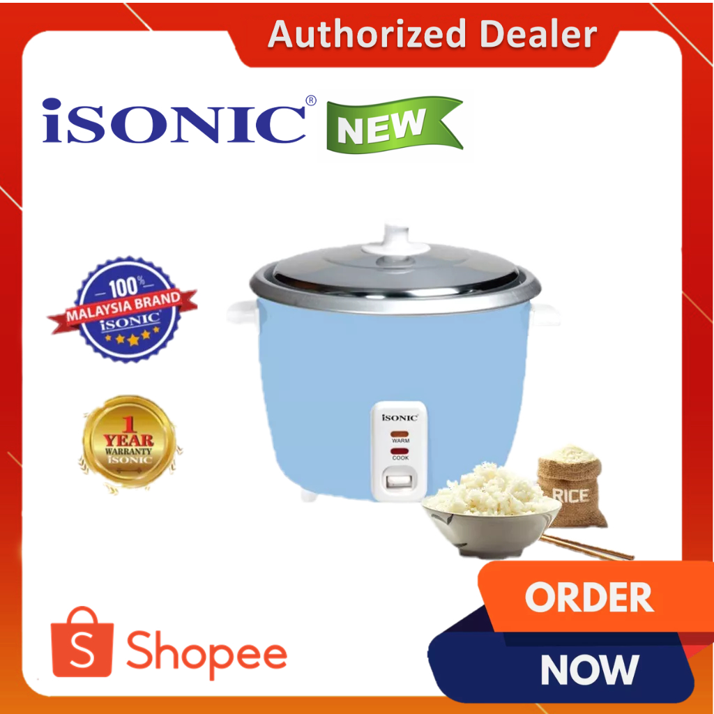 ISONIC RICE COOKER 2.8L IRC-2809 / 1.8L IRC-1809 / 1.0L IRC-1009