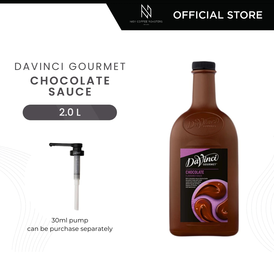 Davinci Gourmet - Chocolate Sauce pump NISY COFFEE ROASTERS coklat sos