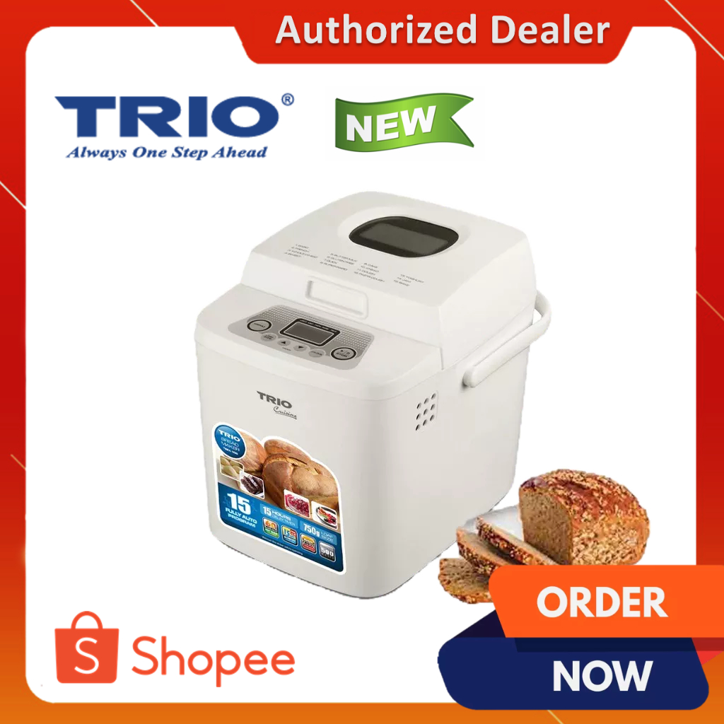 TRIO TBM-111 / TBM-106 / TBM-222 BREAD MAKER (900g / 750g)