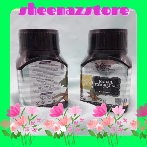 JAMU DIKNAA KAPSUL TONGKAT ALI PLUS NEW PACKAGING