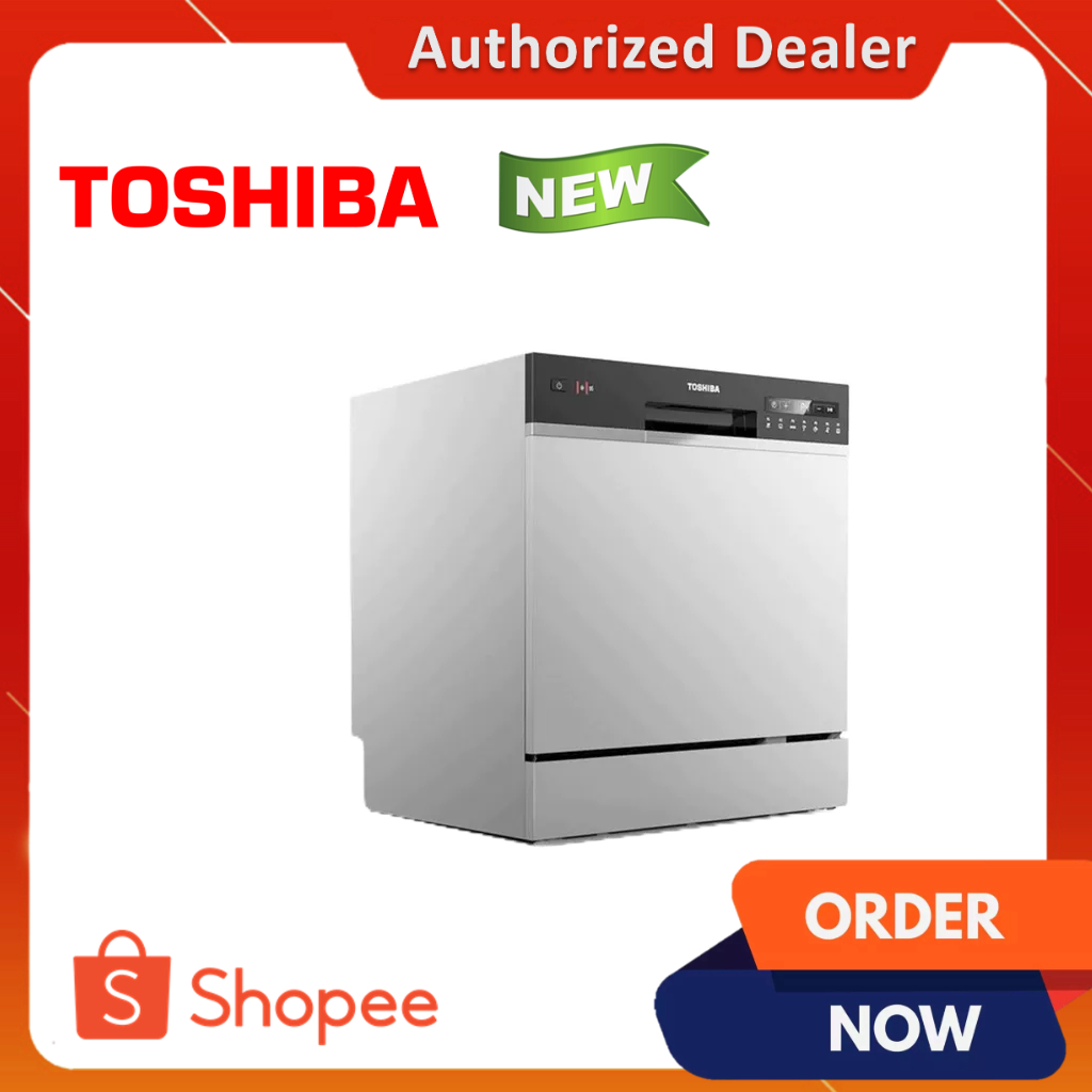 TOSHIBA DISHWASHER (MINI TABLE TOP) DWS-22AMY / DW-08T1(S)MY