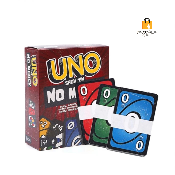 UNO Show 'Em No Mercy Card Game | Fun Family & Kids Game l Mainan Kanak Kanak