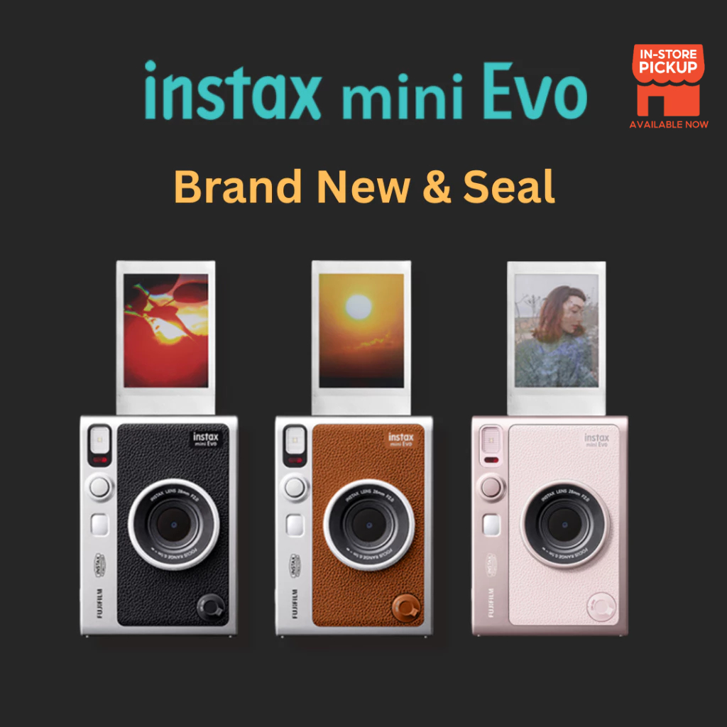 Fujifilm instax Mini EVO 2 In 1 Instant Film Camera (Direct Print)