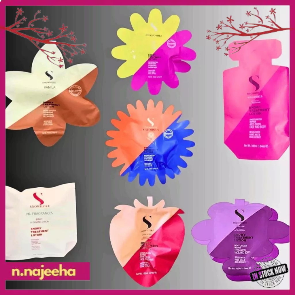 SNOWHITEE Treatment Lotion Susu Unta Merawat masalah kulit kering eczema gatal-gatal ruam NEW FRAGRANCES