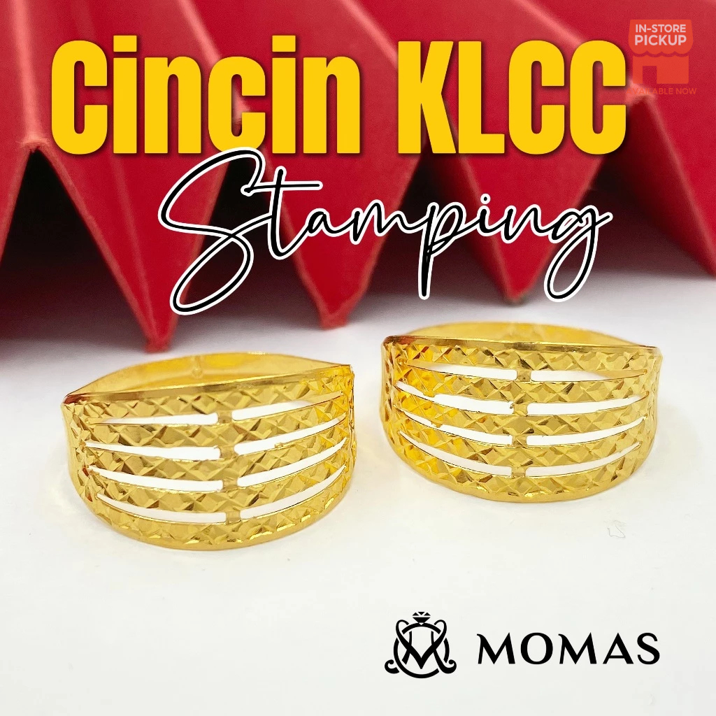 Cincin KLCC  Stamping Emas 916 Tulen Cincin Emas 916 Bajet Cincin KLCC Bajet Emas 916 Tulen