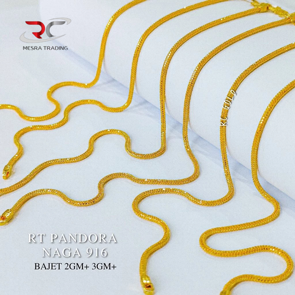 RANTAI TANGAN NAGA EMAS TULEN 916 GELANG TANGAN PANDORA PADU EMAS 916 SOLID GOLD BRACELET 916金龙手链