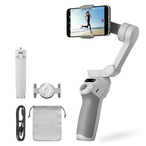 DJI Smart Gimbal Osmo Mobile SE 3-Axis Smartphone Gimbal with ShotGuides Function, Gimbal for Android & iPhone, ActiveTrack 6.0, Remote Control with Watch, Smartphone Gimbal, Vlog Stabilizer [Official Japanese Product] [Direct From JAPAN]