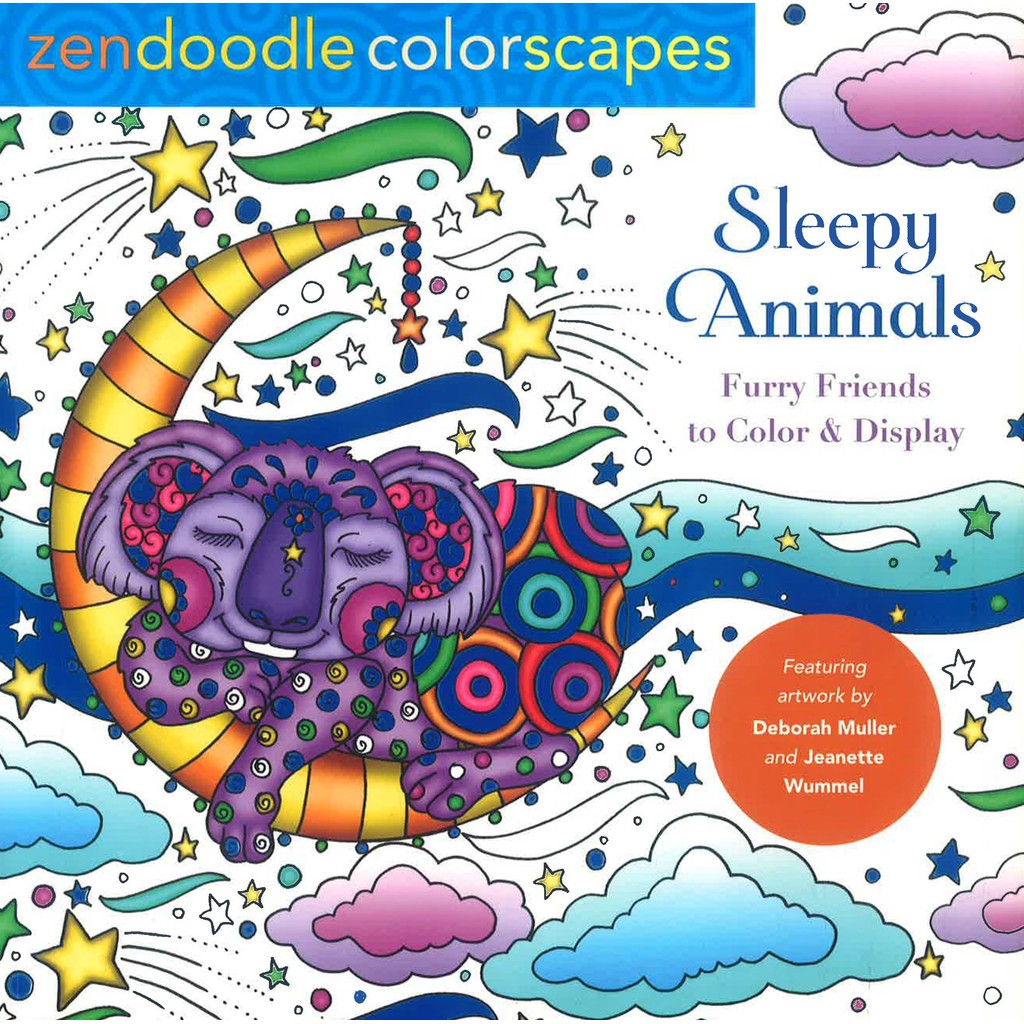 (BX) ZENDOODLE COLORSCAPES: SLEEPY ANIMALS (ISBN: 9781250282057)