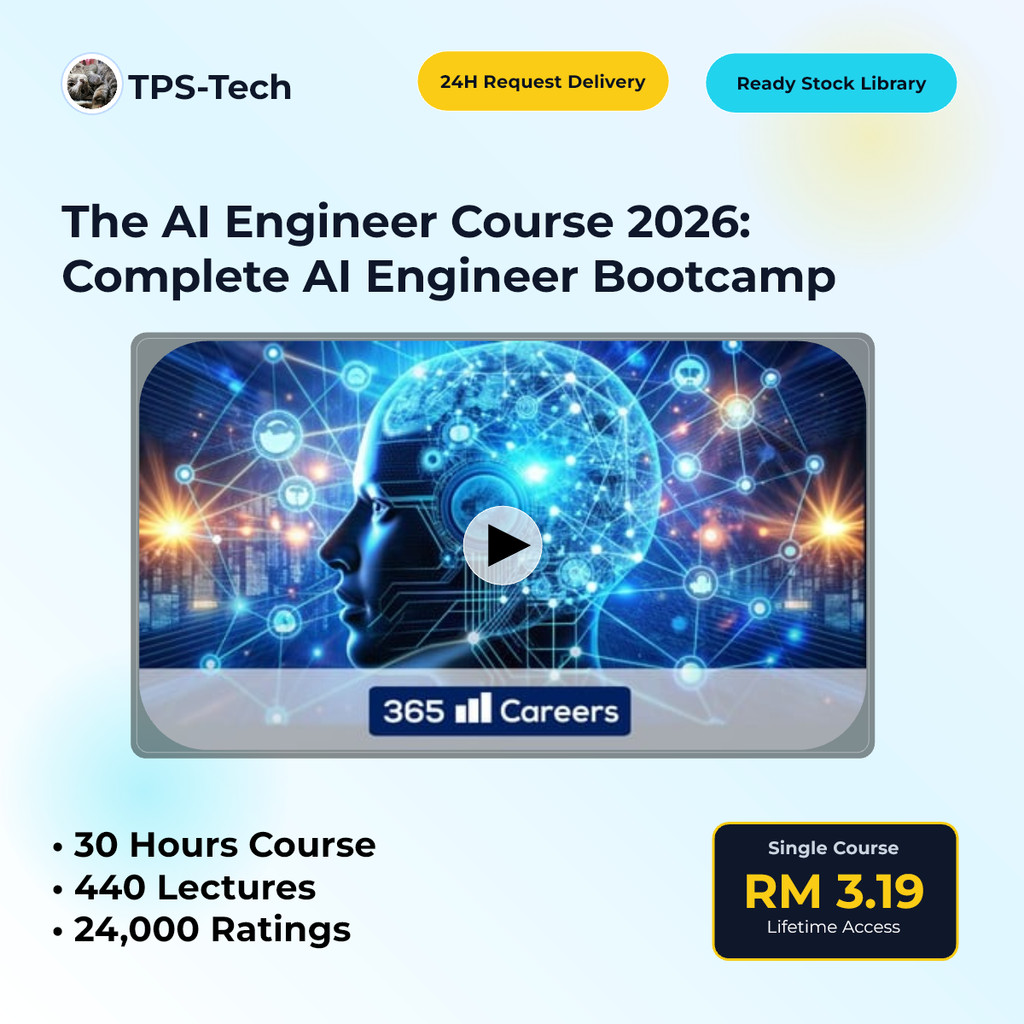 [COURSE] The AI Engineer Course 2026: Complete AI Engineer Bootcamp