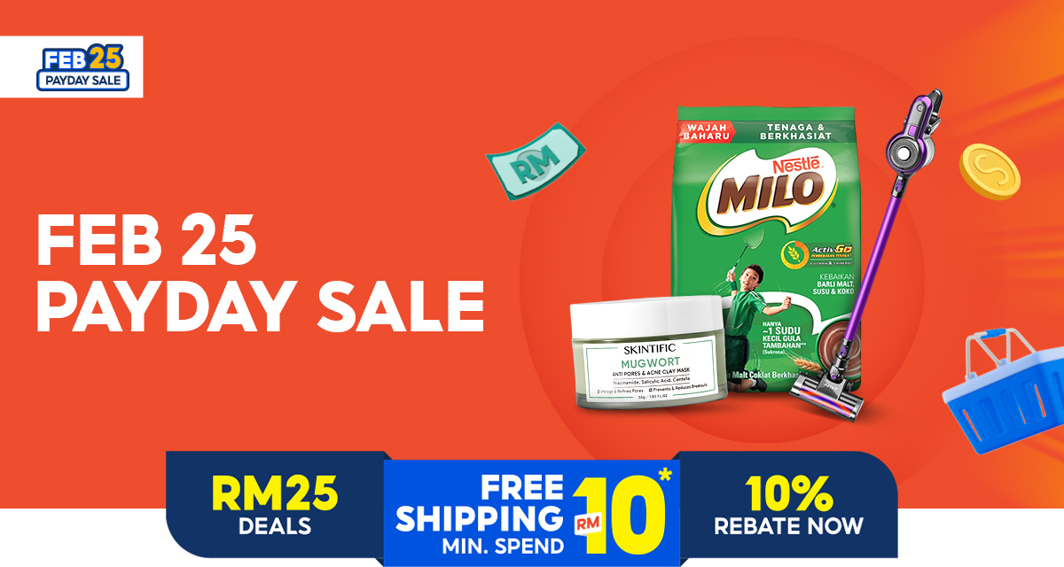 March 25 Payday Sale 2023 | Free Shipping Min. Spend RM10 | Shopee Malaysia