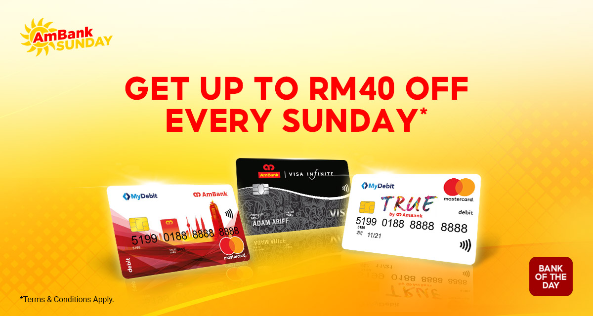 Ahad - AmBank RM40 Off