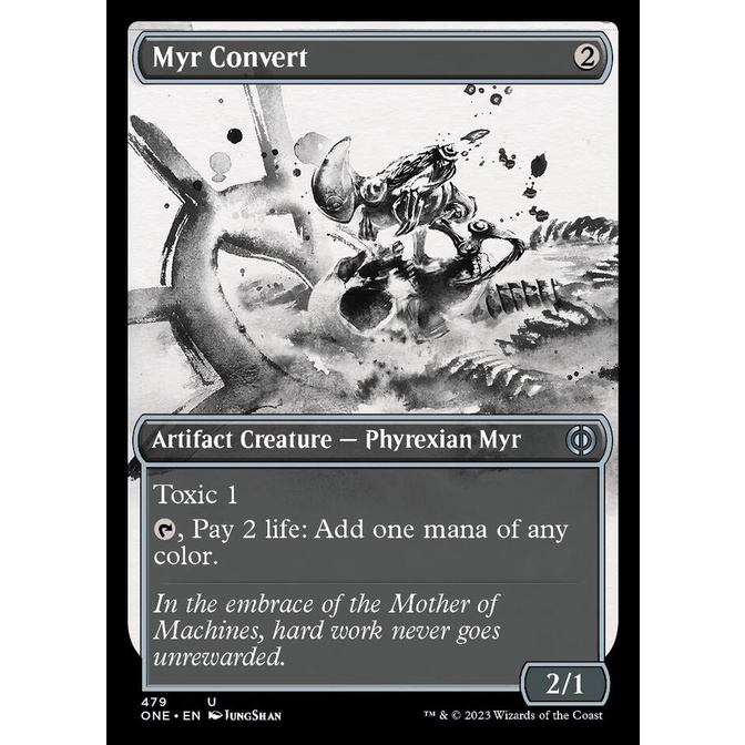 MTG - Myr Convert - StepnCompleatFoil NM U ONE