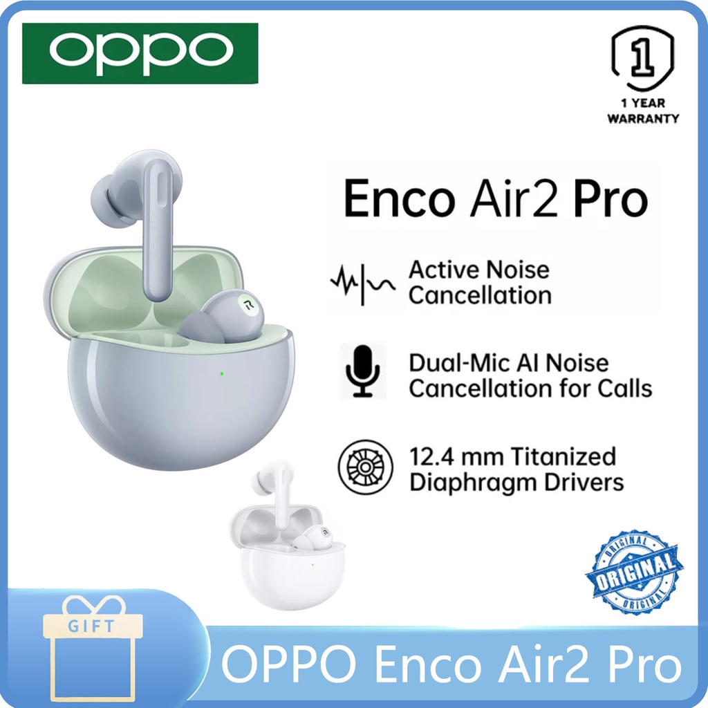 OPPO Enco Air2 Pro | Up to 28 Hours of Listening Time | Active Noise Cancellation | Diving into the Scene