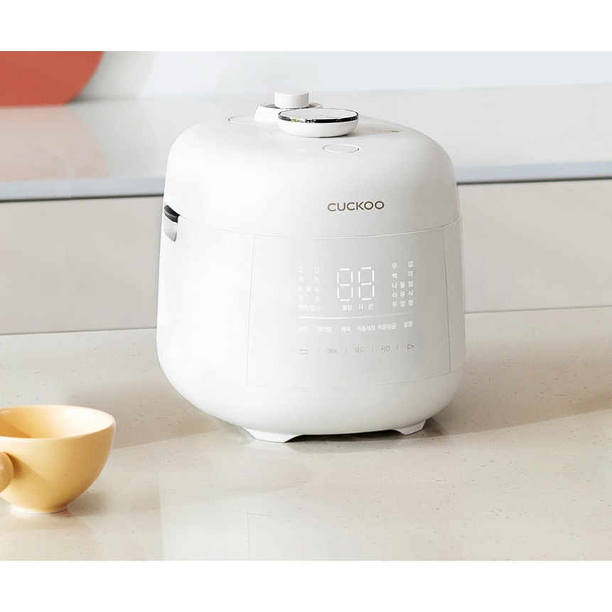 Cuckoo Twin Pressure Mini Electric Pressure Rice Cooker for 3 Persons