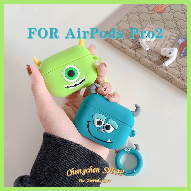 Airpodspro2 Protective Case Airpods3 Apple Headset Protective Case Airpods2 Cartoon iPod Bluetooth Headset Case Airpod 3rd Generation Cute Blue Eyed Monster Silicone Pro2 2nd Gener