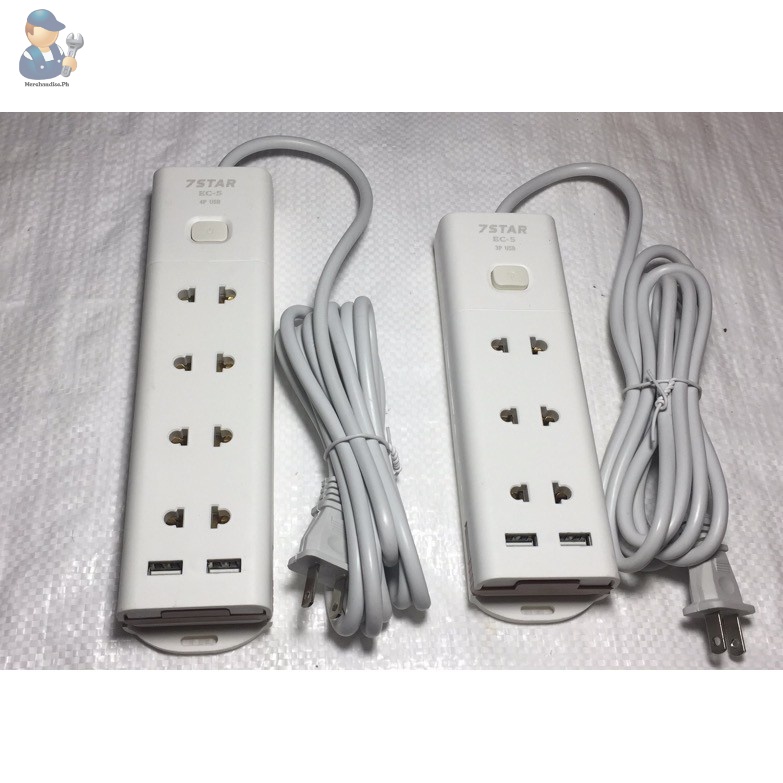 MERCHANDISE PH.3M USB SOCKET EXTENSION CORD WITH POWER BUTTON SWITCH