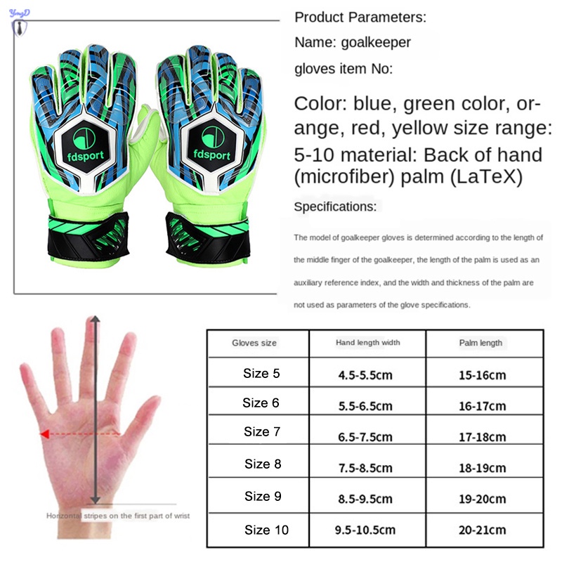 Adults Reliable Gloves Goalkeeper Premium Quality Football Goal Keeper Finger Protection Youth - Image 5