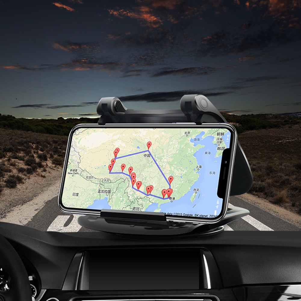 Reliable Versatile 360 ° rotatable H6 horizontal vertical Universal Car Mobile Phone Holder / Self-adhesived Mounted - Image 2