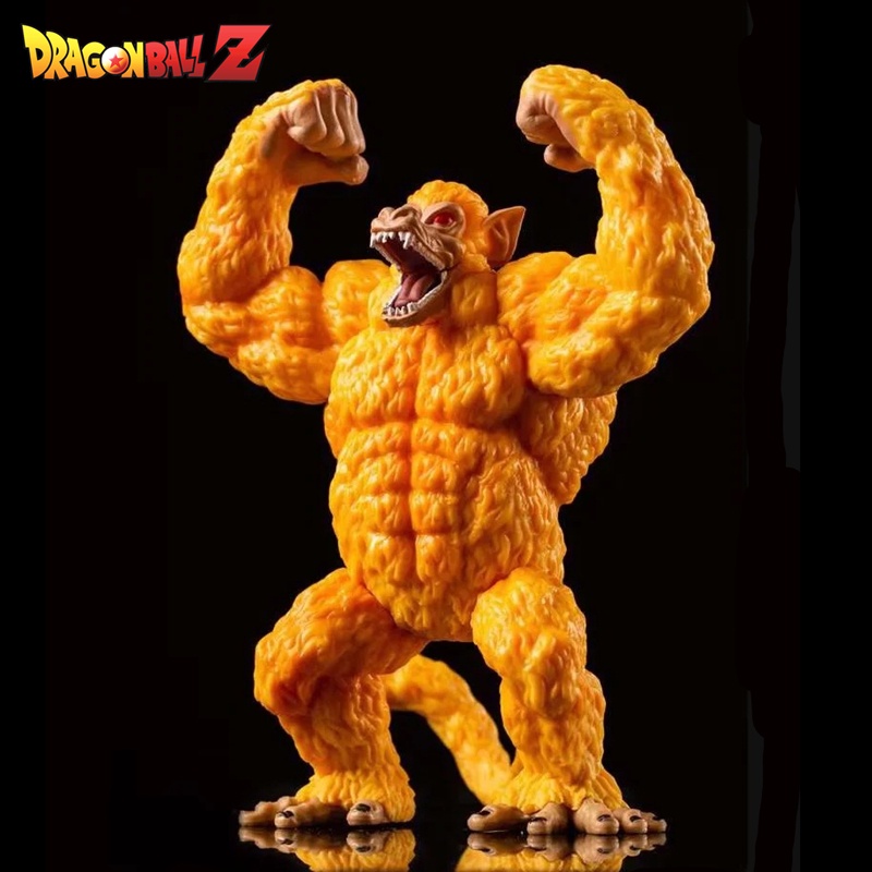 14cm Dragon Ball Z Anime Figure Super Transformation Golden Great Ape Gorilla Action Figure Model Souvenir Decoration Children Toys