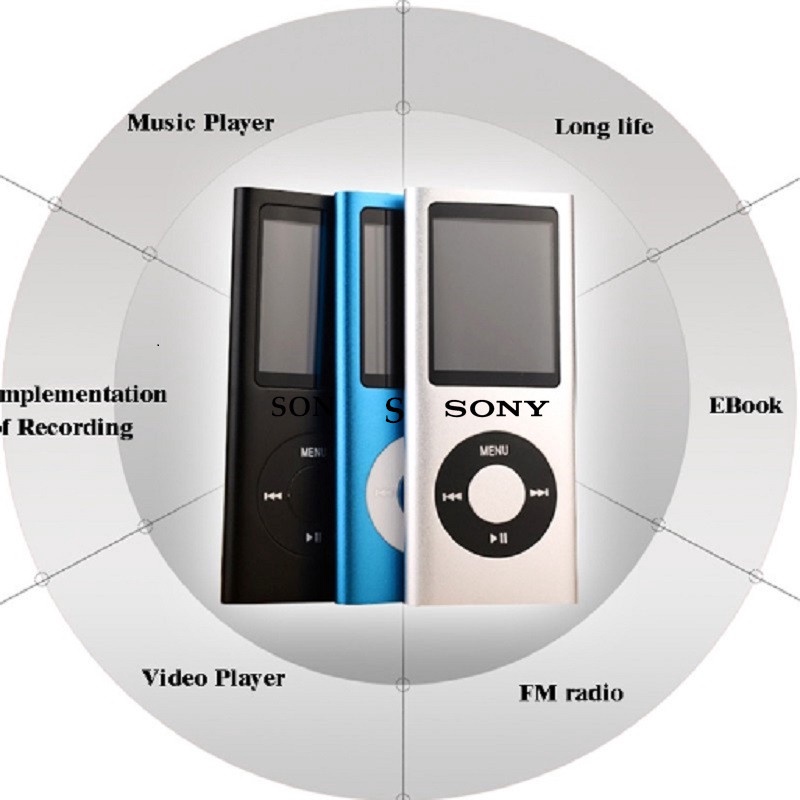 Must Reliable SONY Mp3 1.8 Inch Player Music Playing FM Radio Video E-book Course Tutorial Guide Kursus Durable - Image 5